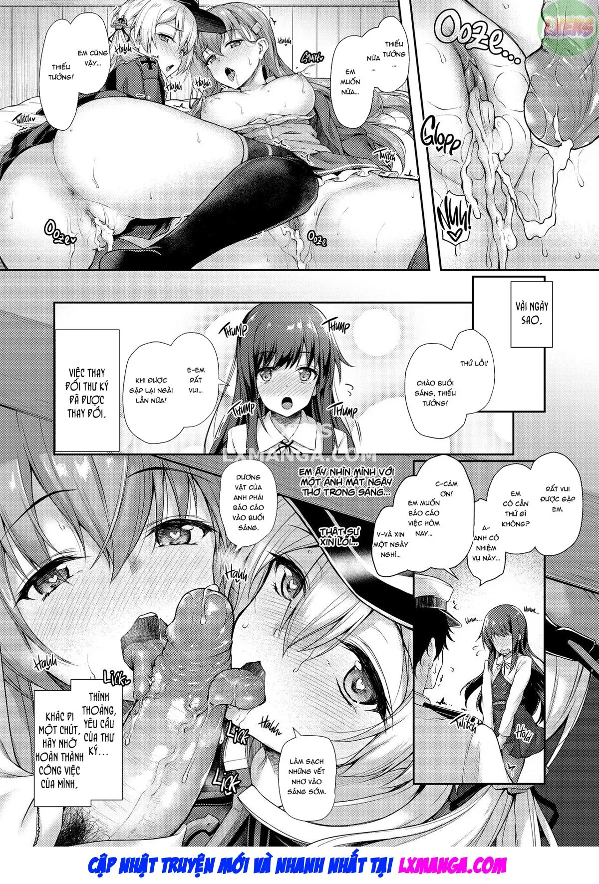 HentaiVN.net - Ảnh 28 - Admiral is Mine! 3 [Admiral-San Hitorijime!] - Oneshot