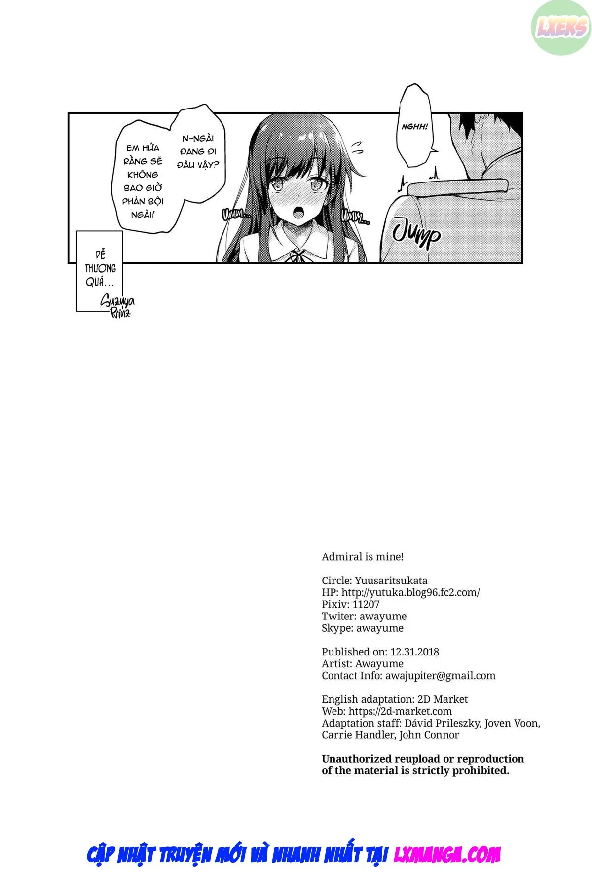 HentaiVN.net - Ảnh 32 - Admiral is Mine! 3 [Admiral-San Hitorijime!] - Oneshot