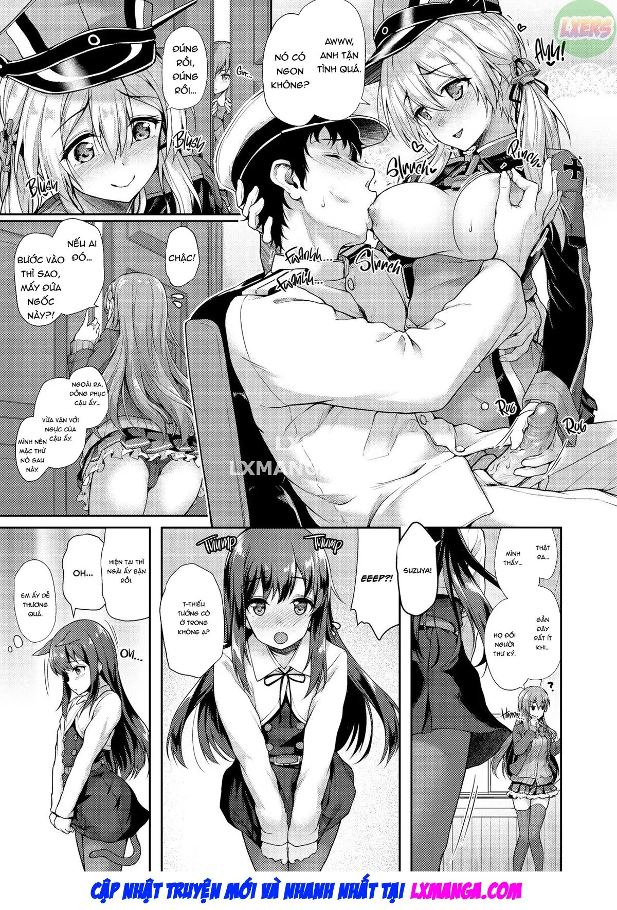HentaiVN.net - Ảnh 7 - Admiral is Mine! 3 [Admiral-San Hitorijime!] - Oneshot