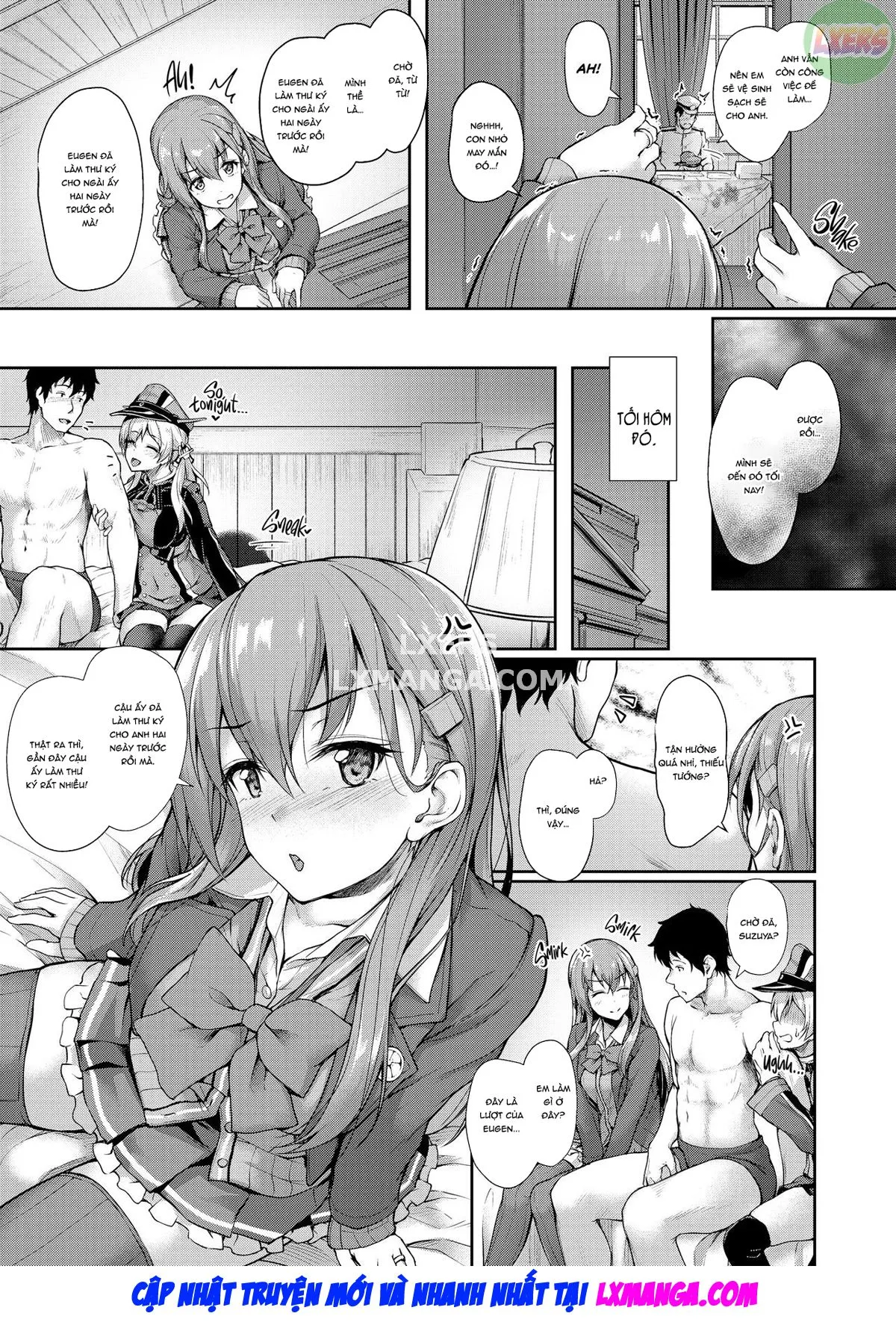 HentaiVN.net - Ảnh 9 - Admiral is Mine! 3 [Admiral-San Hitorijime!] - Oneshot