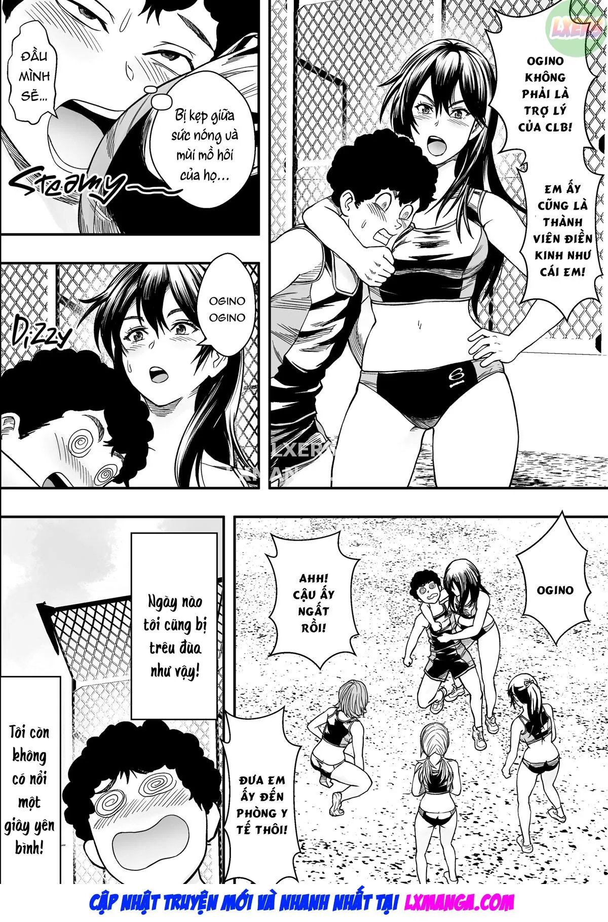 HentaiVN.net - Ảnh 10 - Harem Rikujoubu VS Yarichin Hennyuusei - Oneshot