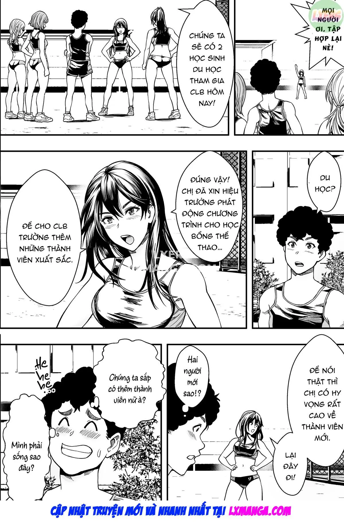 HentaiVN.net - Ảnh 12 - Harem Rikujoubu VS Yarichin Hennyuusei - Oneshot