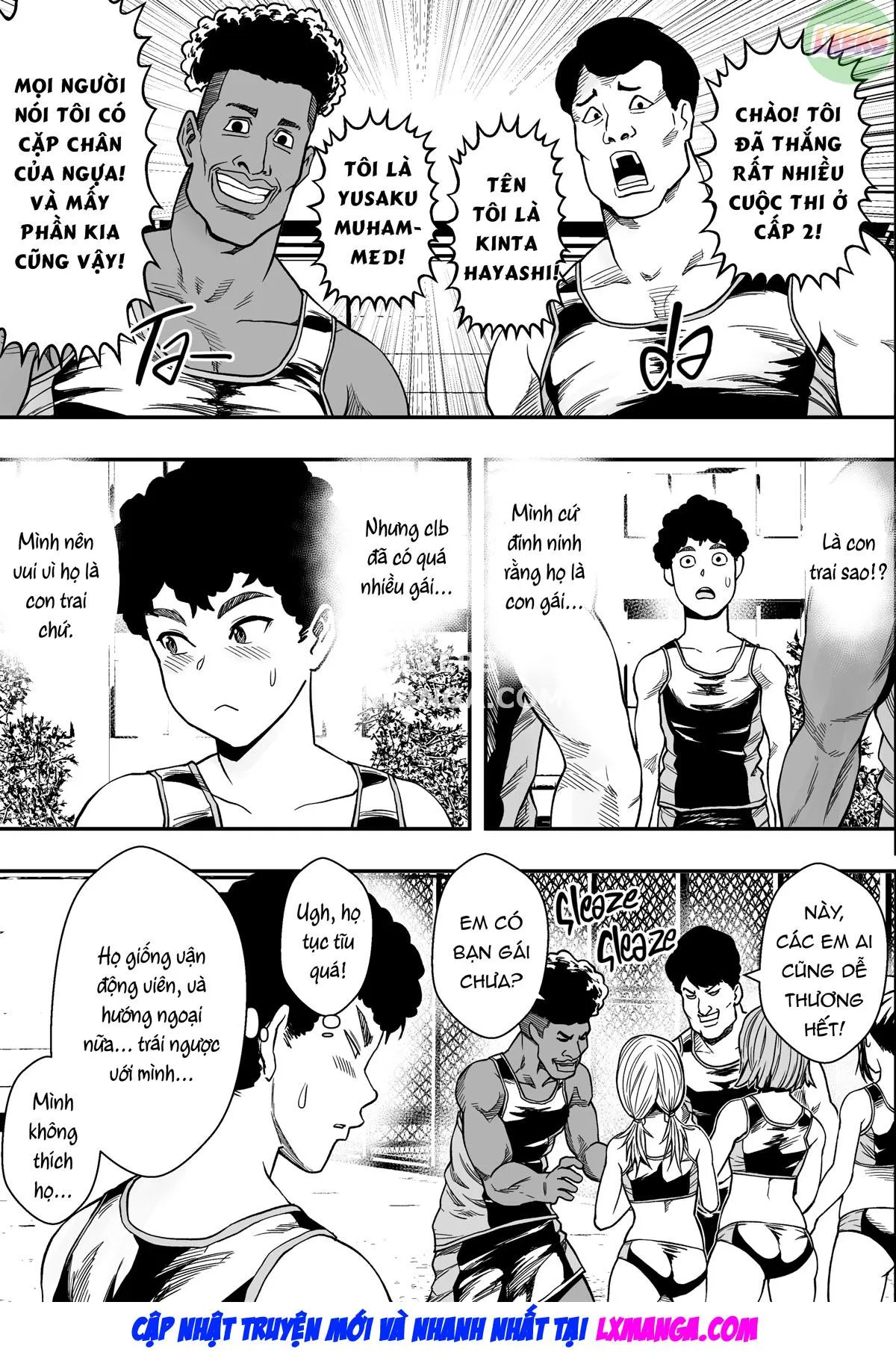 HentaiVN.net - Ảnh 13 - Harem Rikujoubu VS Yarichin Hennyuusei - Oneshot