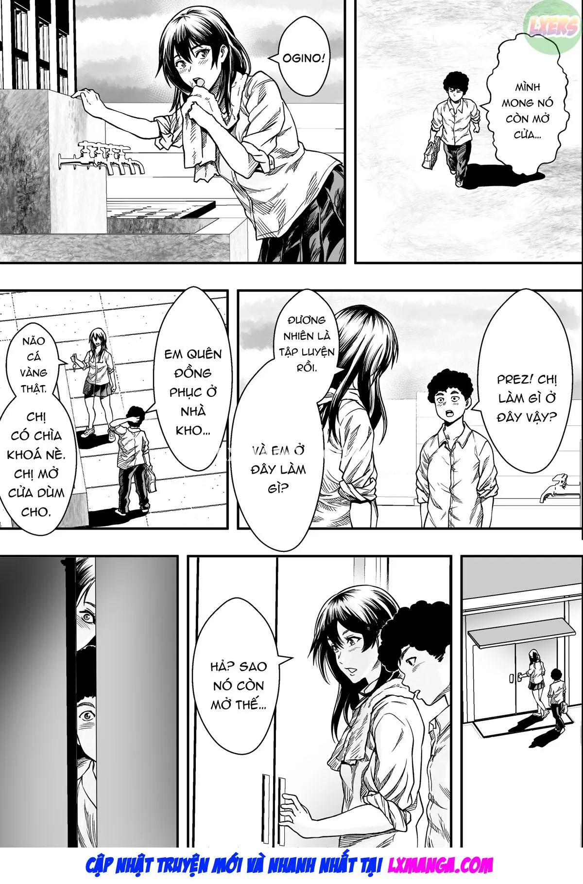 HentaiVN.net - Ảnh 15 - Harem Rikujoubu VS Yarichin Hennyuusei - Oneshot