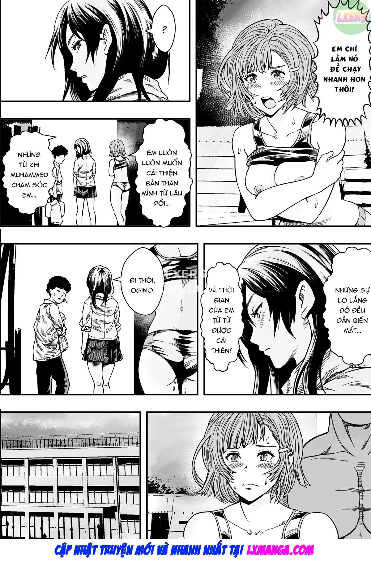 HentaiVN.net - Ảnh 22 - Harem Rikujoubu VS Yarichin Hennyuusei - Oneshot