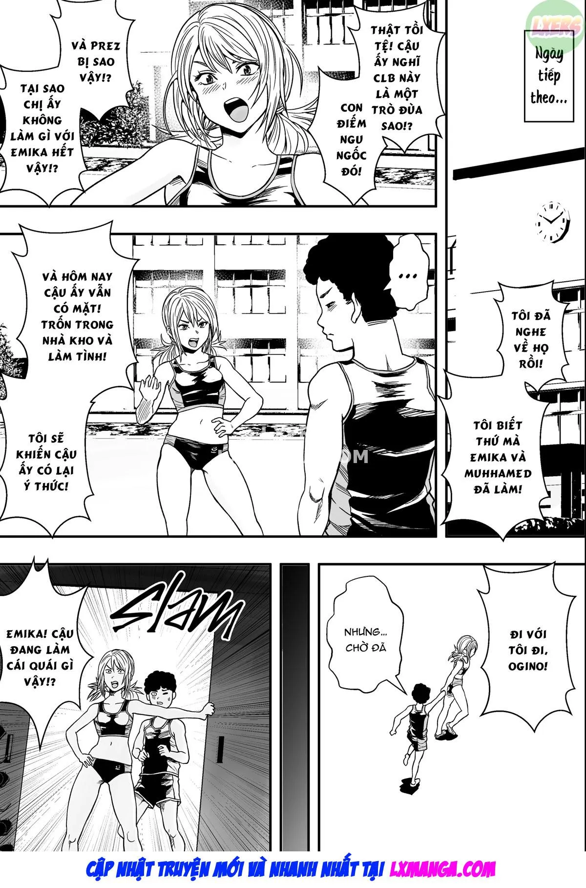 HentaiVN.net - Ảnh 25 - Harem Rikujoubu VS Yarichin Hennyuusei - Oneshot