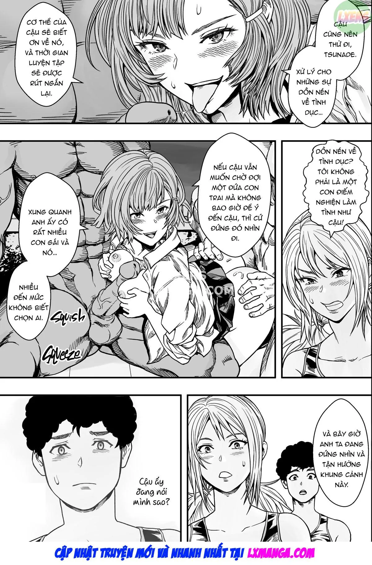 HentaiVN.net - Ảnh 27 - Harem Rikujoubu VS Yarichin Hennyuusei - Oneshot
