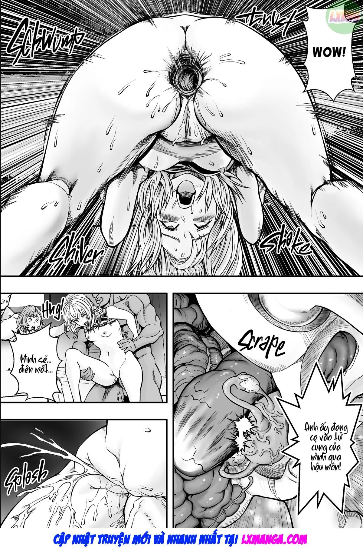 HentaiVN.net - Ảnh 36 - Harem Rikujoubu VS Yarichin Hennyuusei - Oneshot