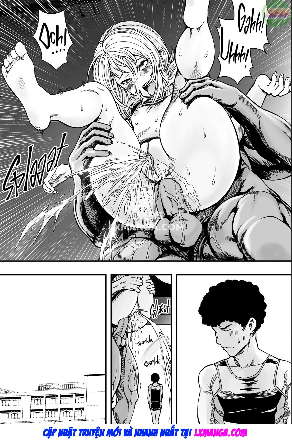 HentaiVN.net - Ảnh 37 - Harem Rikujoubu VS Yarichin Hennyuusei - Oneshot