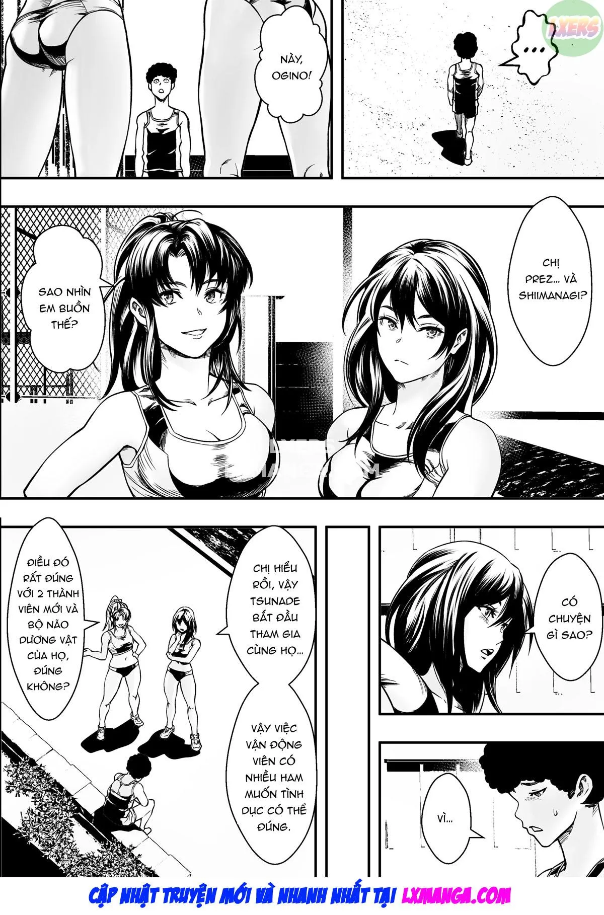 HentaiVN.net - Ảnh 38 - Harem Rikujoubu VS Yarichin Hennyuusei - Oneshot