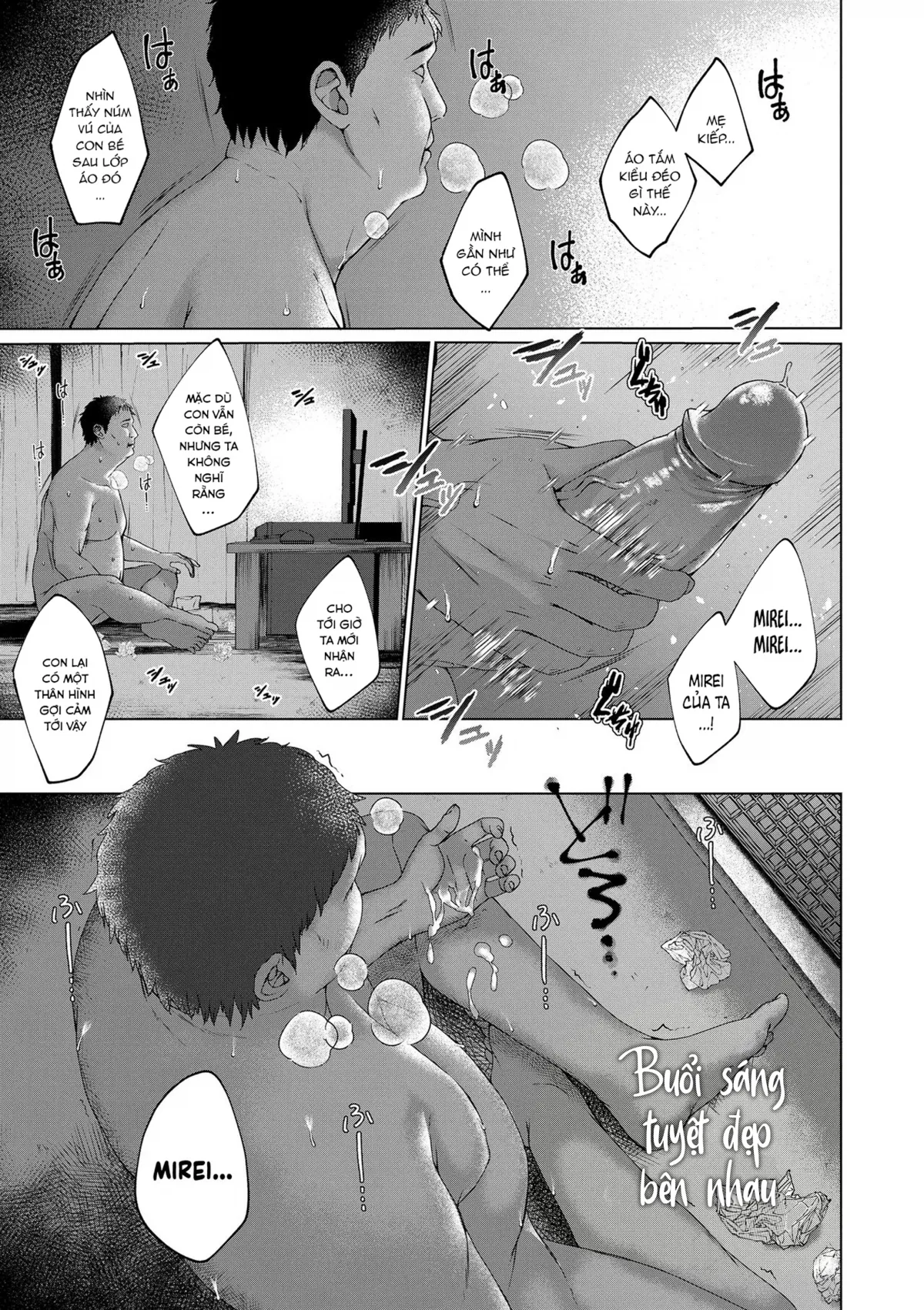 HentaiVN.net - Ảnh 3 - Buổi sáng tuyệt đẹp bên nhau [Utsukushii Asa o Kimi to; A Beautiful Morning With You] - Oneshot