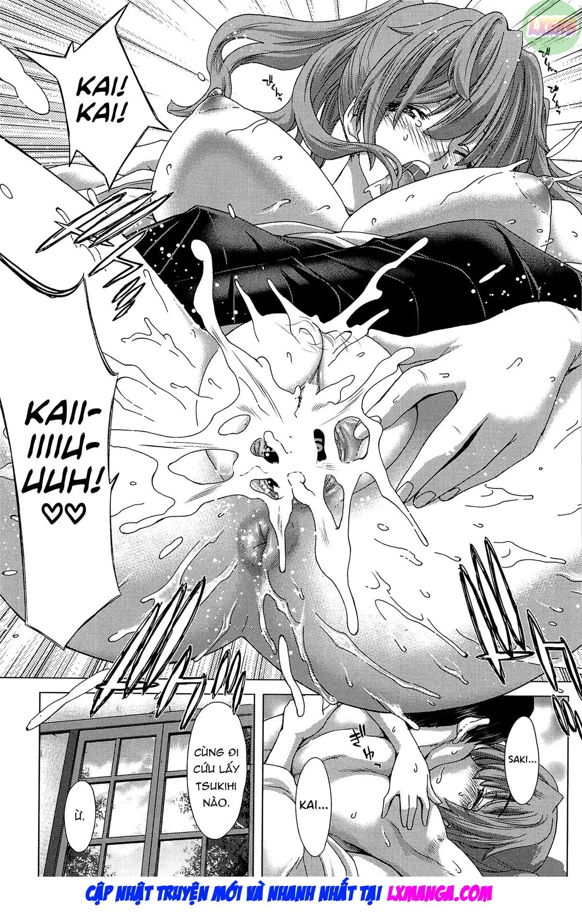 HentaiVN.net - Ảnh 26 - Saki ~Kazoku Meikyuu~ - Chap 7