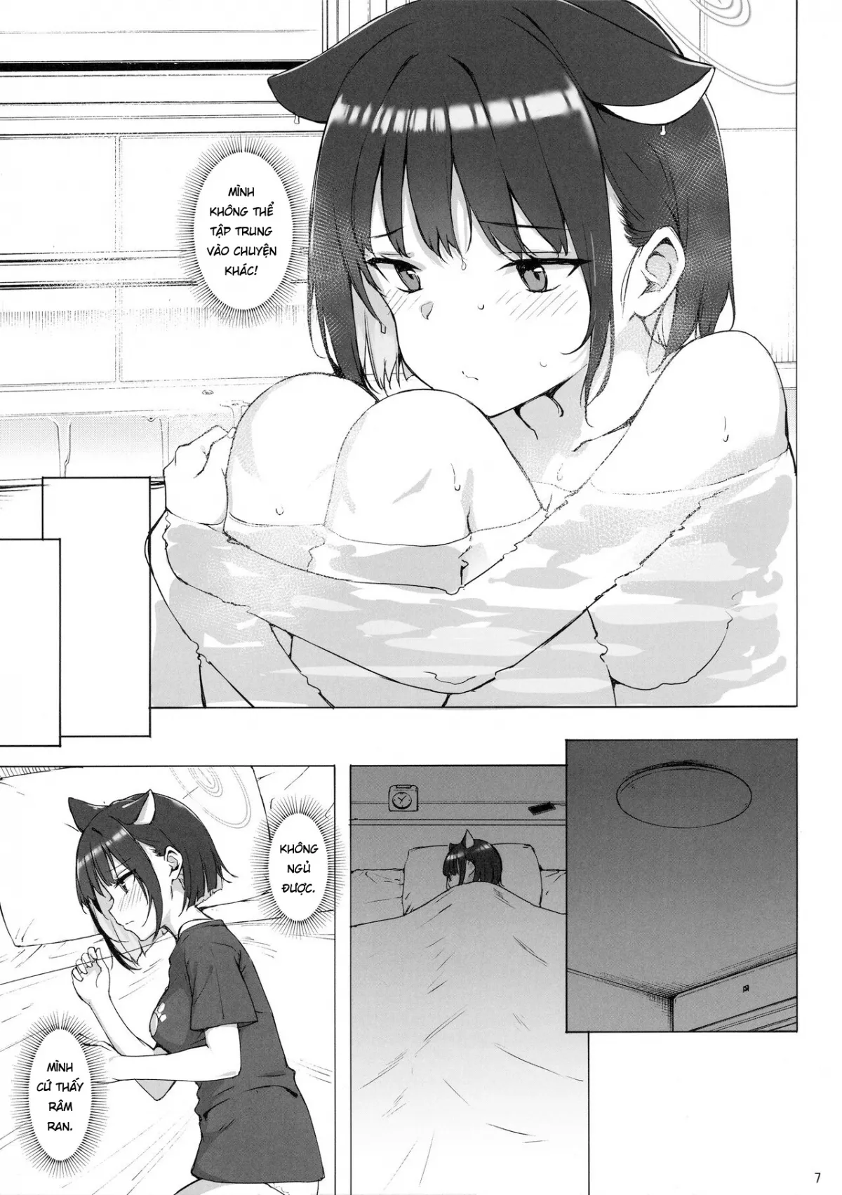 HentaiVN.net - Ảnh 9 - The Black Cat is of Age (Blue Archive) [ wa Otoshigoro] - Oneshot