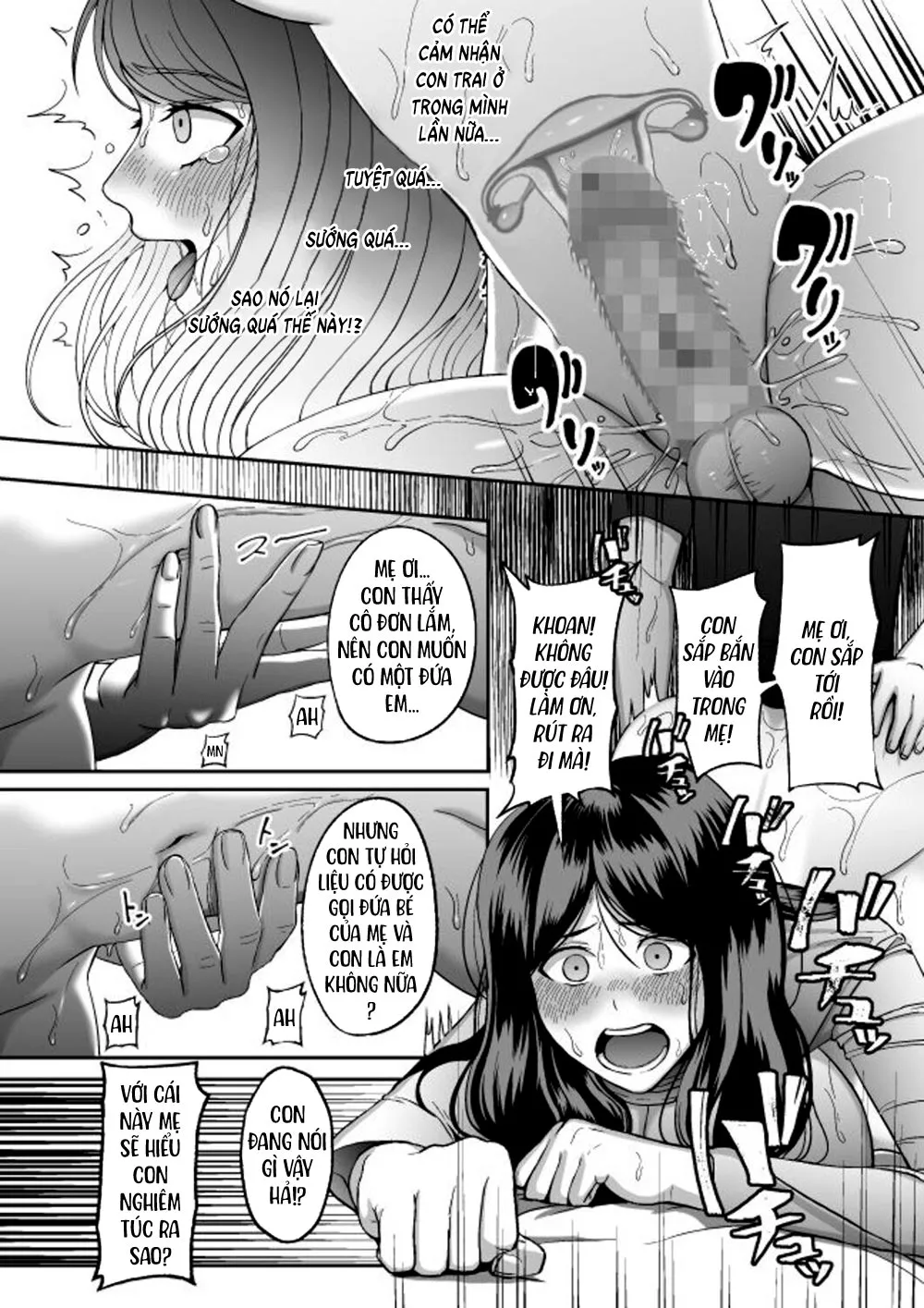 HentaiVN.net - Ảnh 15 - Mẹ ơi, hãy mang thai lần nữa đi! [Okaa-san, Mou Ichido Ninshin Shite.] - Oneshot