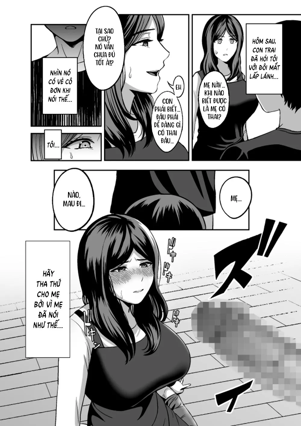 HentaiVN.net - Ảnh 19 - Mẹ ơi, hãy mang thai lần nữa đi! [Okaa-san, Mou Ichido Ninshin Shite.] - Oneshot