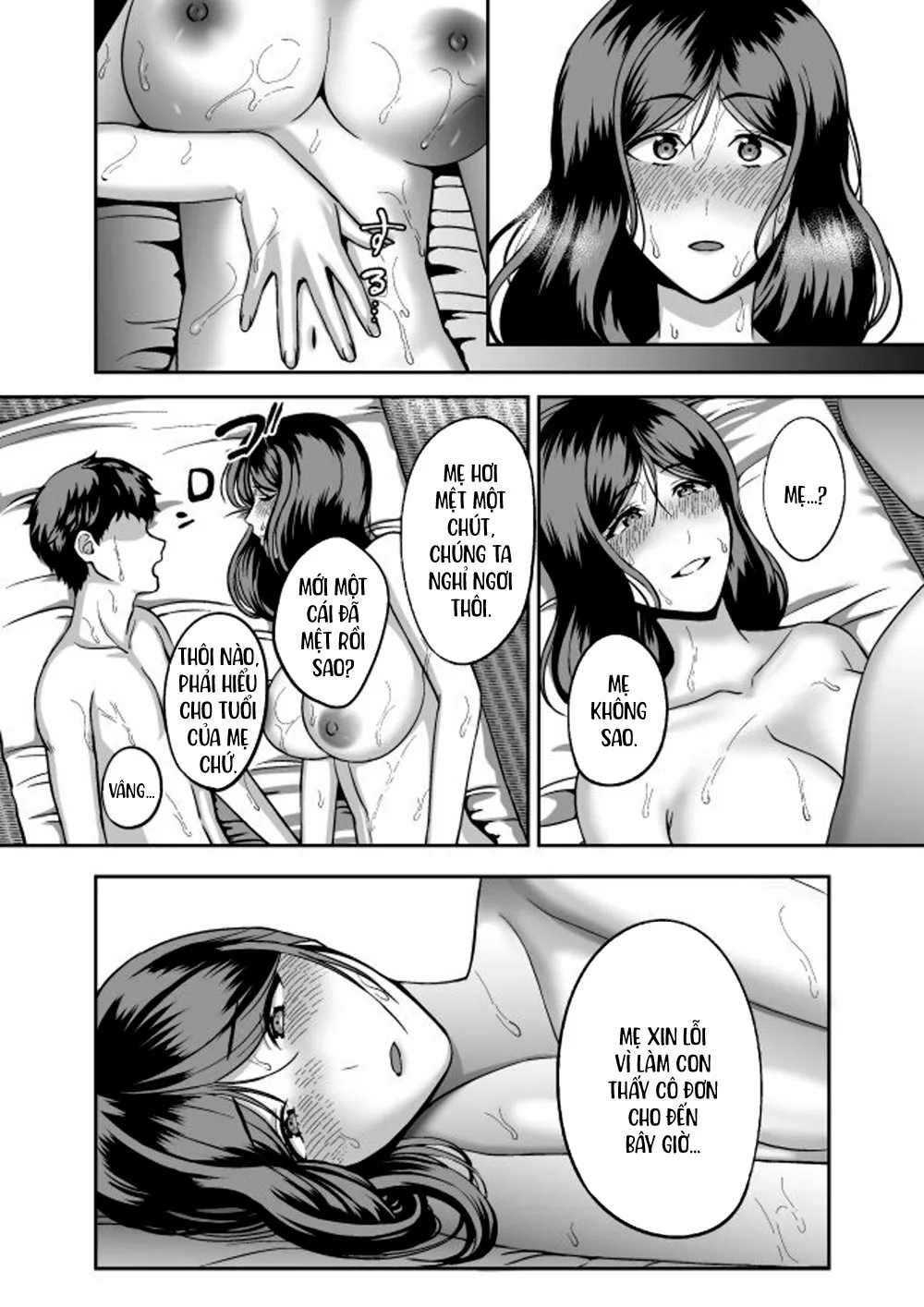 HentaiVN.net - Ảnh 35 - Mẹ ơi, hãy mang thai lần nữa đi! [Okaa-san, Mou Ichido Ninshin Shite.] - Oneshot