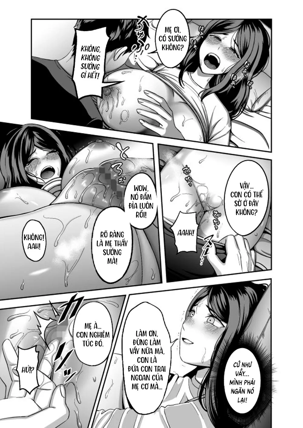 HentaiVN.net - Ảnh 8 - Mẹ ơi, hãy mang thai lần nữa đi! [Okaa-san, Mou Ichido Ninshin Shite.] - Oneshot