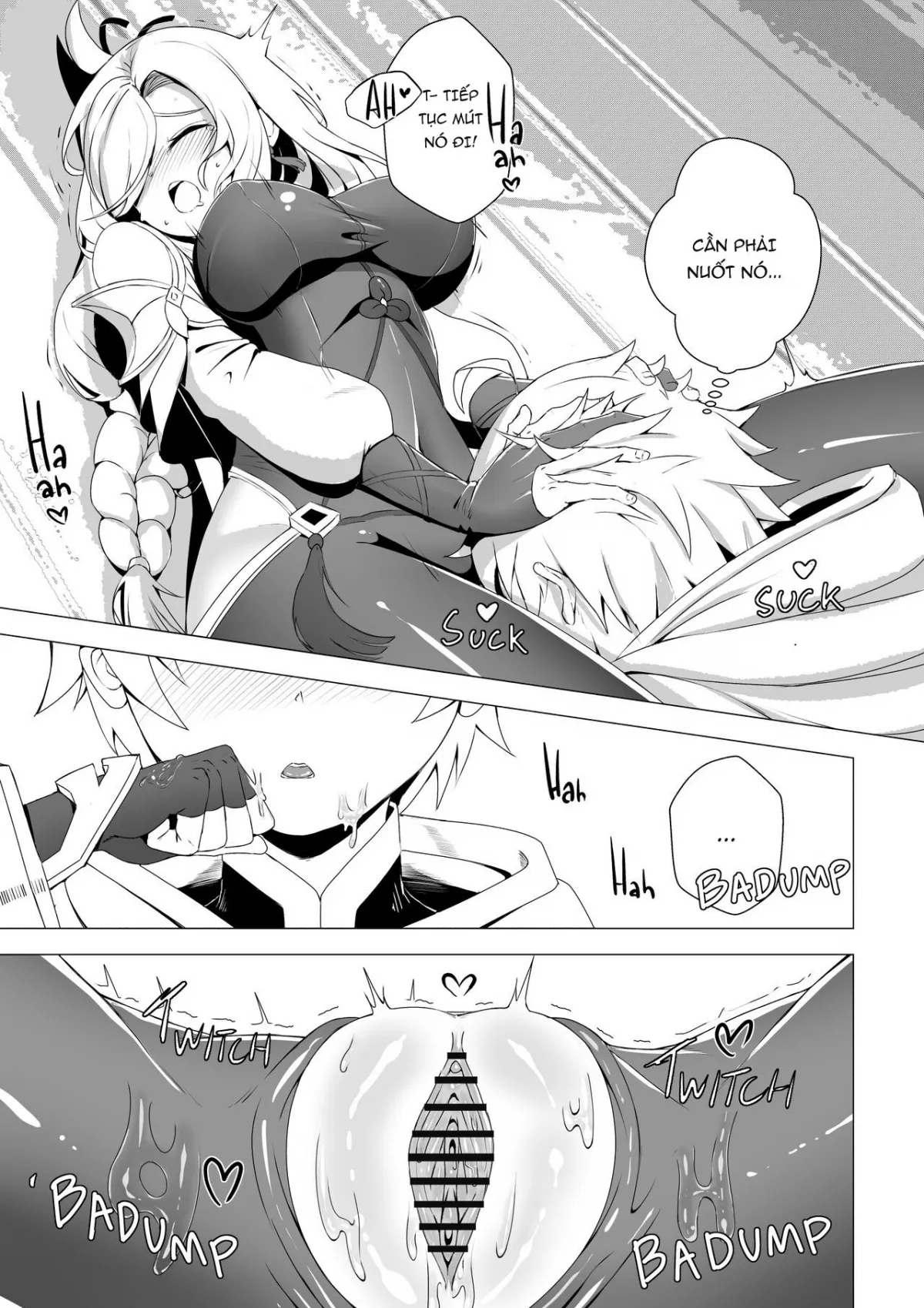 HentaiVN.net - Ảnh 16 - Shenhe Dạy Trừ Tà [Emergency Exorcist Training] - Oneshot