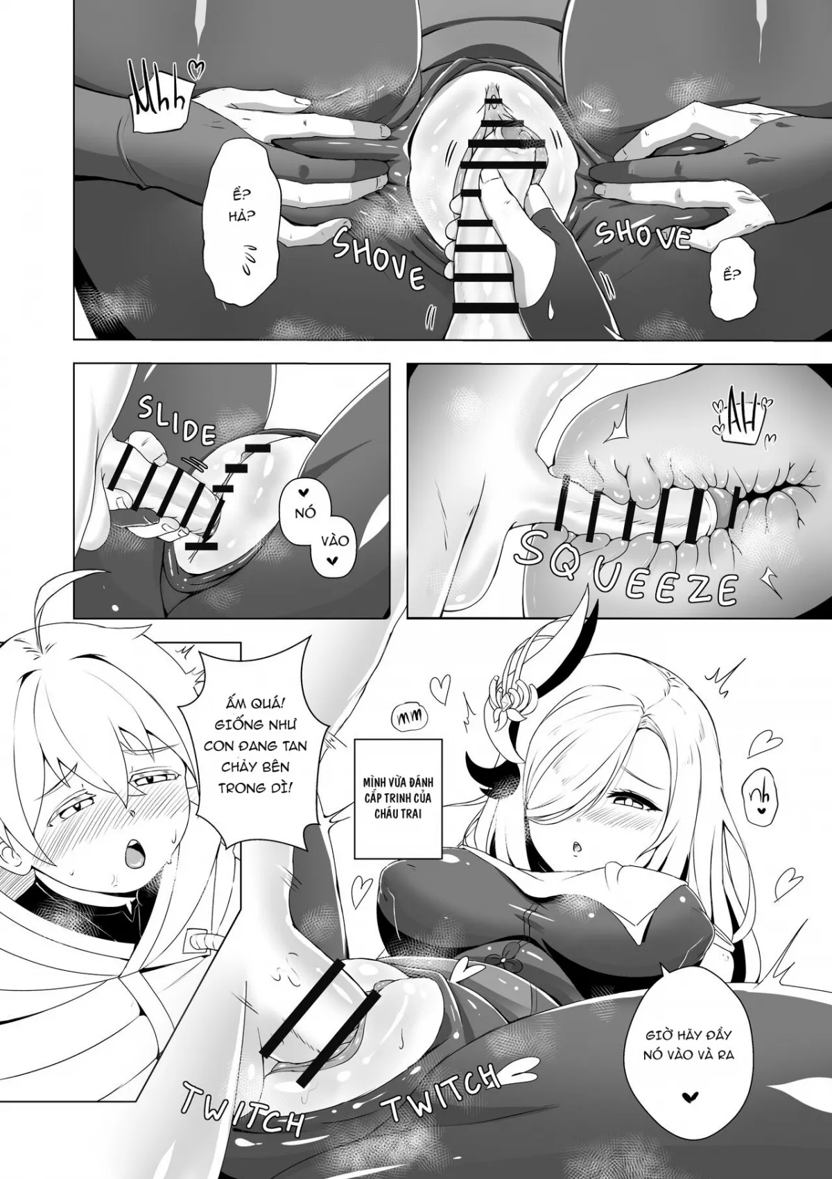 HentaiVN.net - Ảnh 19 - Shenhe Dạy Trừ Tà [Emergency Exorcist Training] - Oneshot
