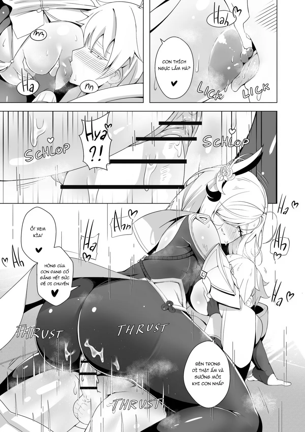 HentaiVN.net - Ảnh 26 - Shenhe Dạy Trừ Tà [Emergency Exorcist Training] - Oneshot