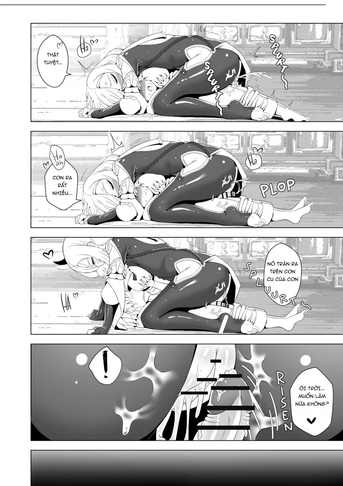 HentaiVN.net - Ảnh 29 - Shenhe Dạy Trừ Tà [Emergency Exorcist Training] - Oneshot