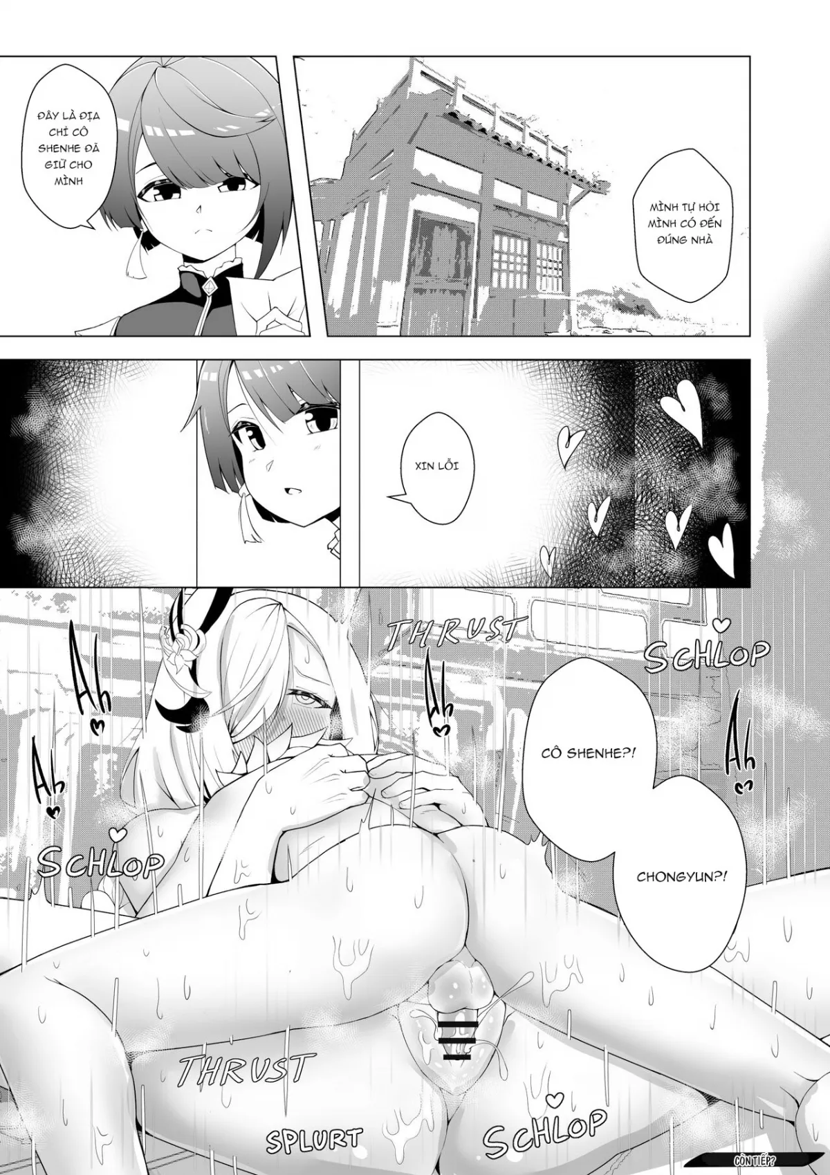 HentaiVN.net - Ảnh 30 - Shenhe Dạy Trừ Tà [Emergency Exorcist Training] - Oneshot