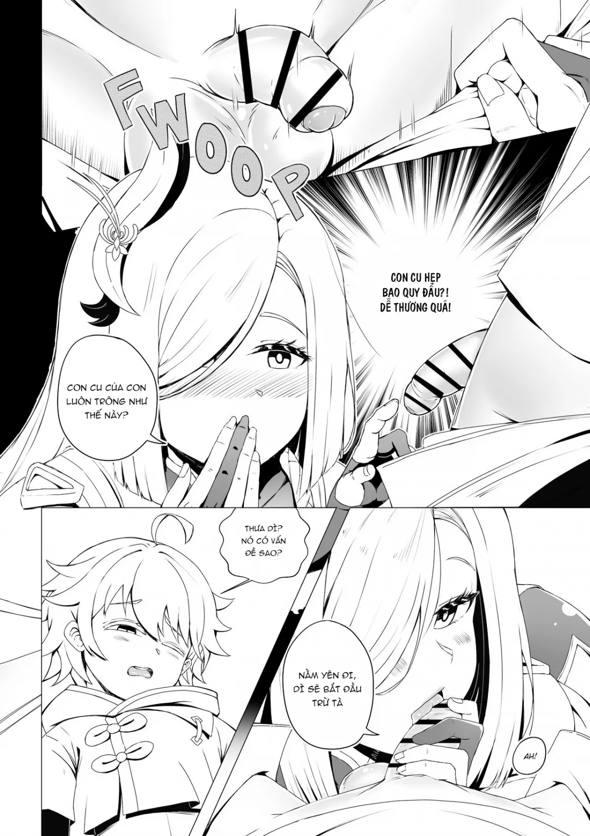 HentaiVN.net - Ảnh 7 - Shenhe Dạy Trừ Tà [Emergency Exorcist Training] - Oneshot