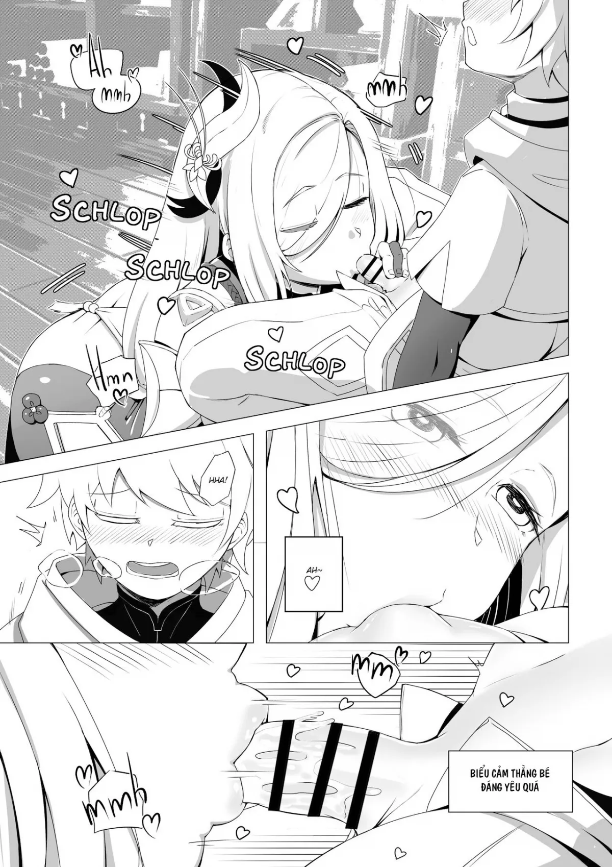 HentaiVN.net - Ảnh 8 - Shenhe Dạy Trừ Tà [Emergency Exorcist Training] - Oneshot