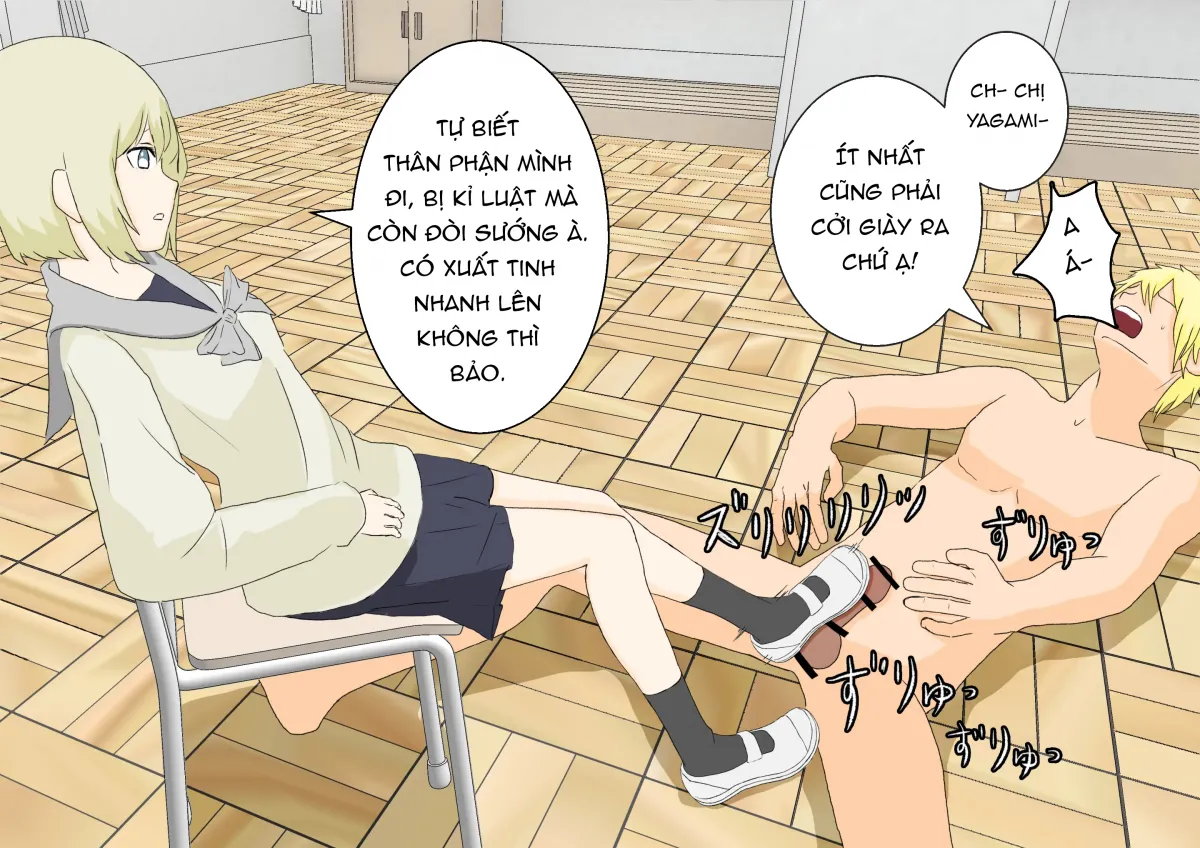 HentaiVN.net - Ảnh 24 - Fuuki Iin no Ashizeme Choubatsu [風紀委員の足責め懲罰] - Oneshot