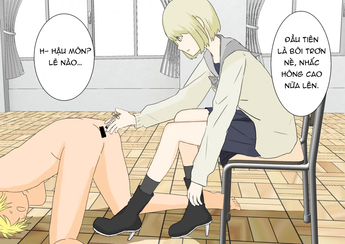 HentaiVN.net - Ảnh 27 - Fuuki Iin no Ashizeme Choubatsu [風紀委員の足責め懲罰] - Oneshot