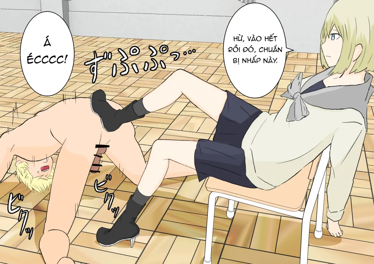 HentaiVN.net - Ảnh 29 - Fuuki Iin no Ashizeme Choubatsu [風紀委員の足責め懲罰] - Oneshot