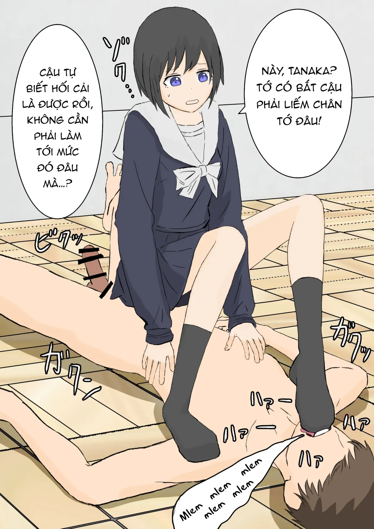 HentaiVN.net - Ảnh 5 - Fuuki Iin no Ashizeme Choubatsu [風紀委員の足責め懲罰] - Oneshot