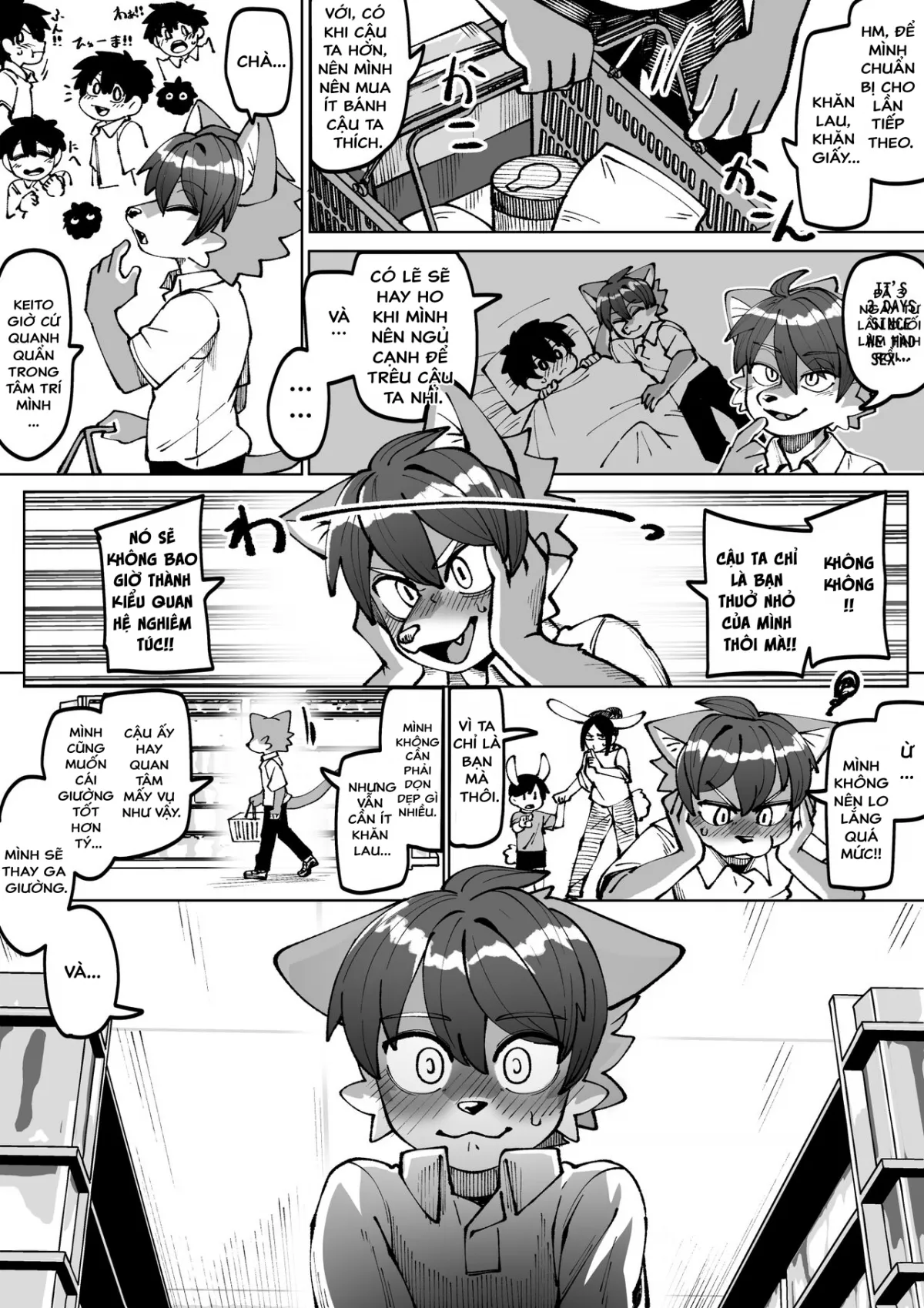 HentaiVN.net - Ảnh 47 - Người Bạn Tình Thuở Nhỏ [Osananajimi No Koibito] - Oneshot