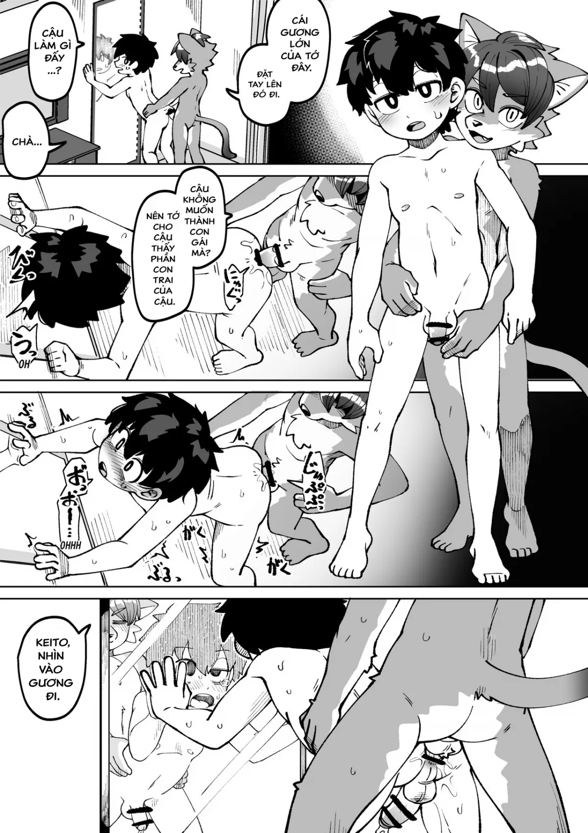 HentaiVN.net - Ảnh 63 - Người Bạn Tình Thuở Nhỏ [Osananajimi No Koibito] - Oneshot