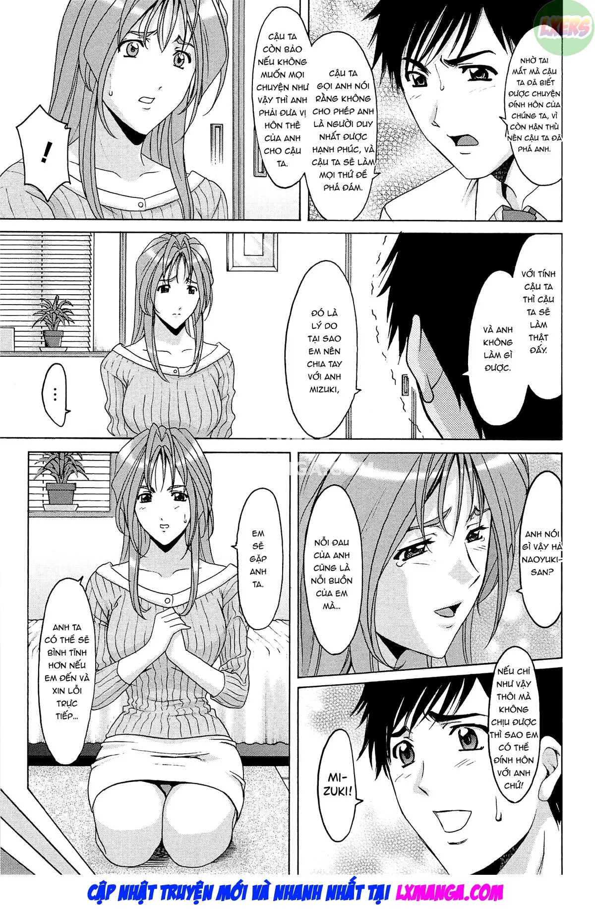 HentaiVN.net - Ảnh 6 - Hitozuma Kaikan Acme Ochi - Chap 4