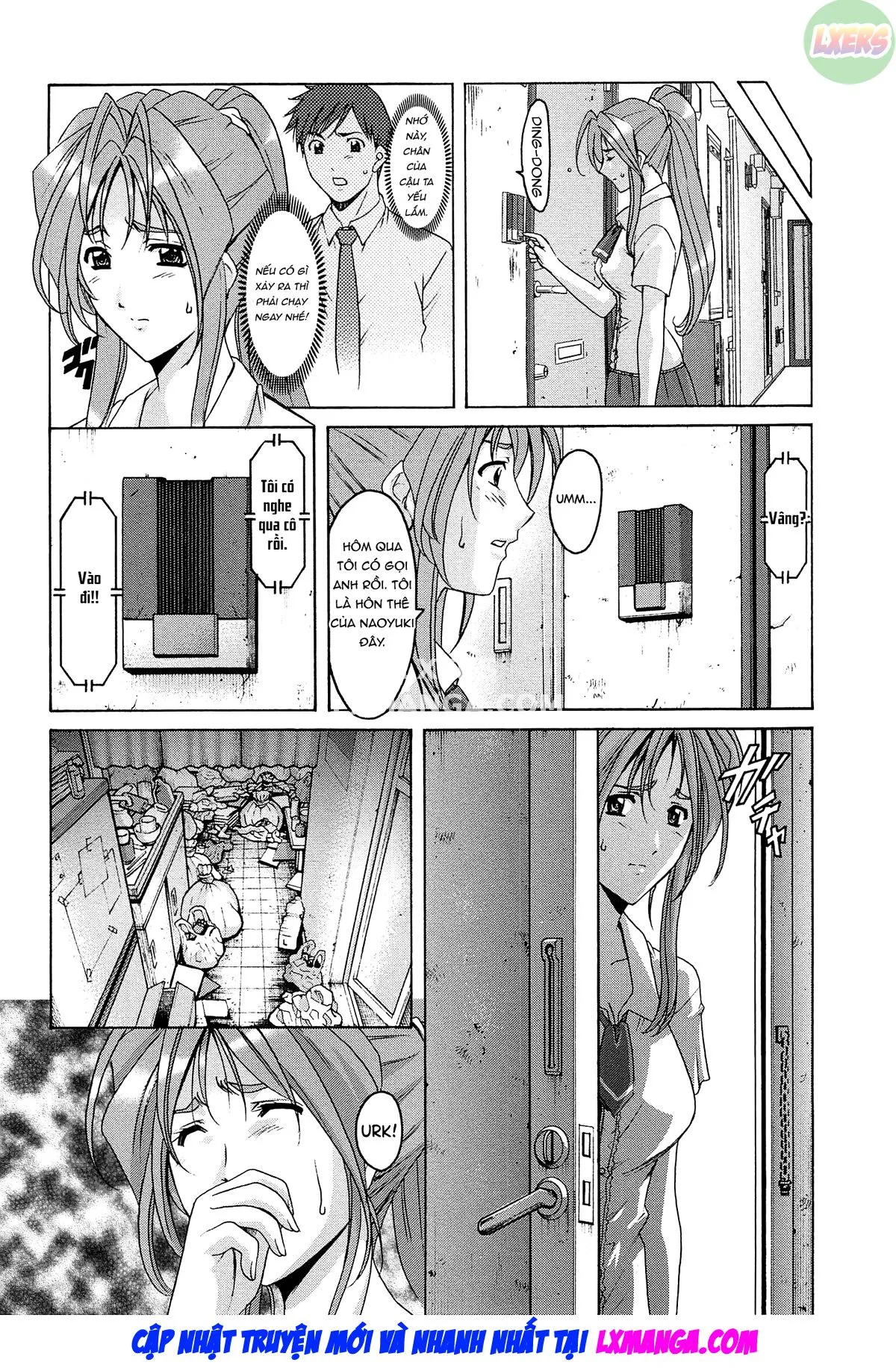 HentaiVN.net - Ảnh 7 - Hitozuma Kaikan Acme Ochi - Chap 4