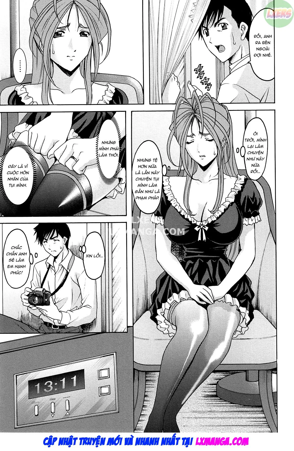 HentaiVN.net - Ảnh 8 - Hitozuma Kaikan Acme Ochi - Chap 5