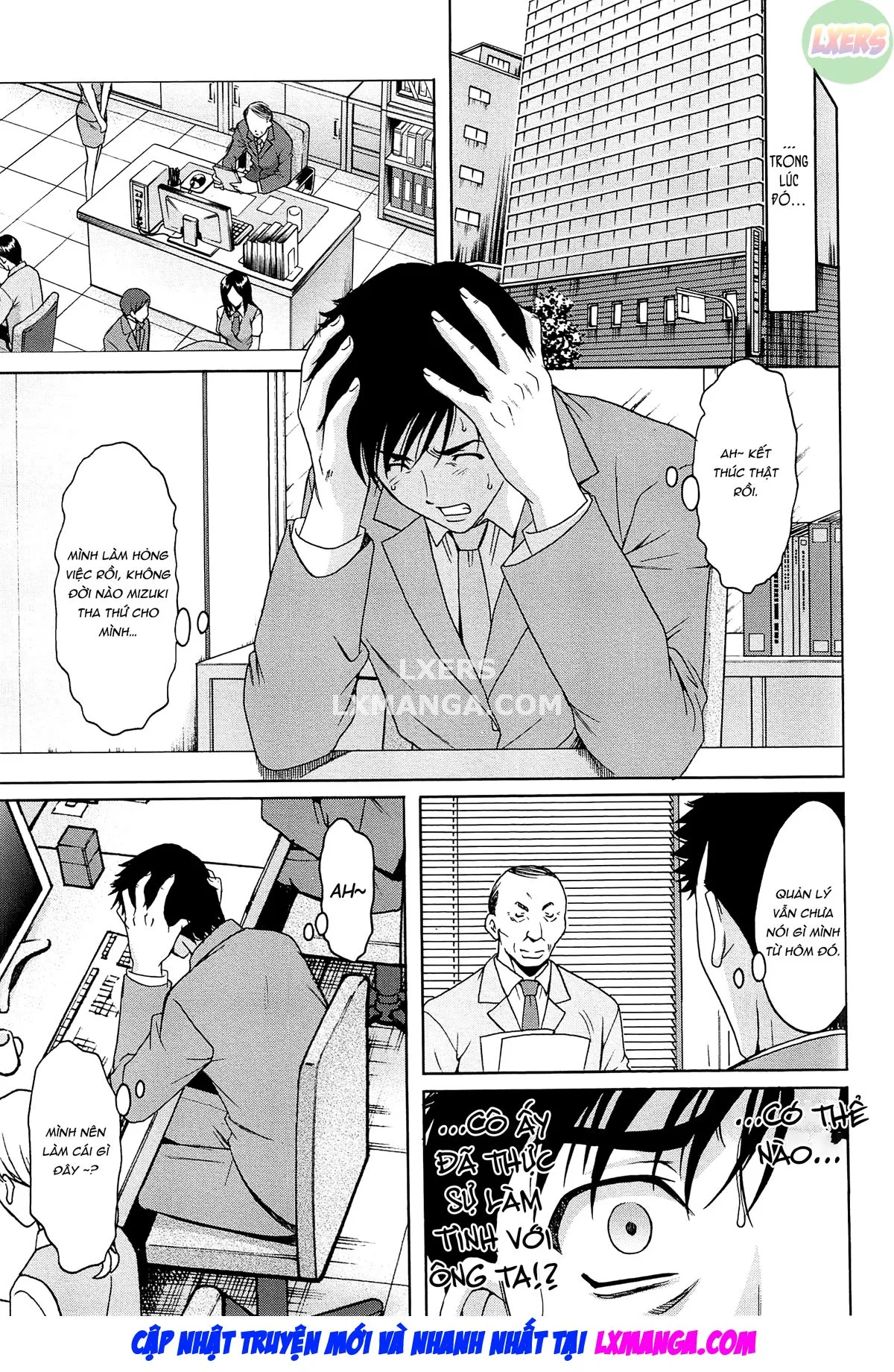 HentaiVN.net - Ảnh 8 - Hitozuma Kaikan Acme Ochi - Chap 6