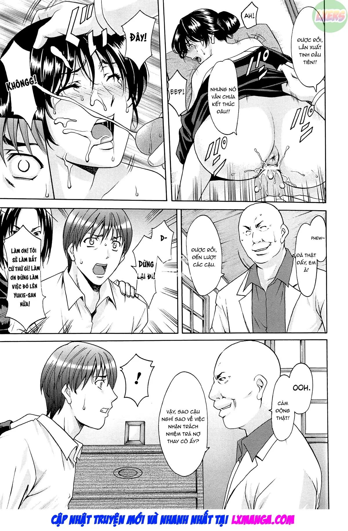 HentaiVN.net - Ảnh 16 - Hitozuma Kaikan Acme Ochi - Chap 9