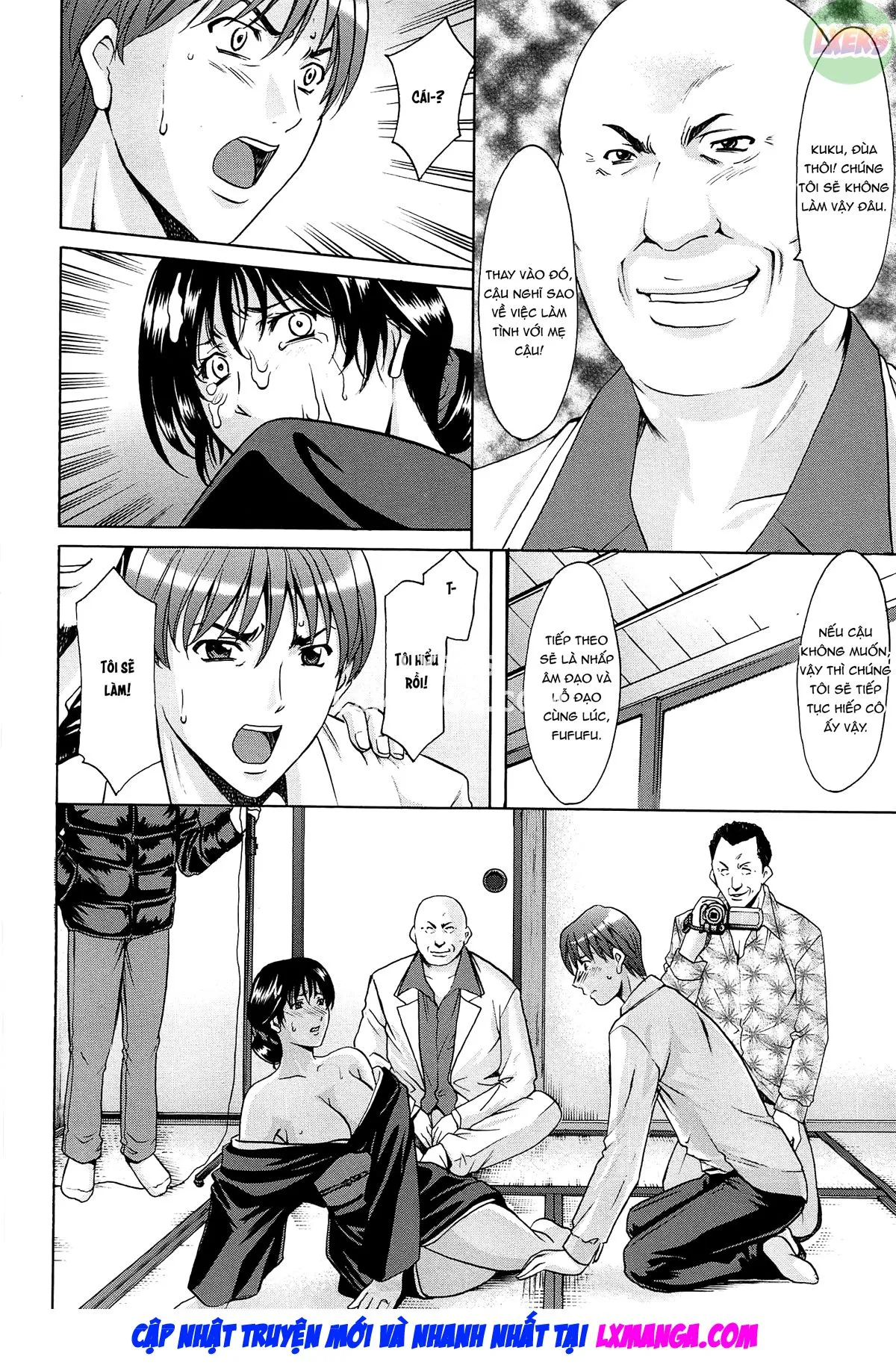 HentaiVN.net - Ảnh 17 - Hitozuma Kaikan Acme Ochi - Chap 9