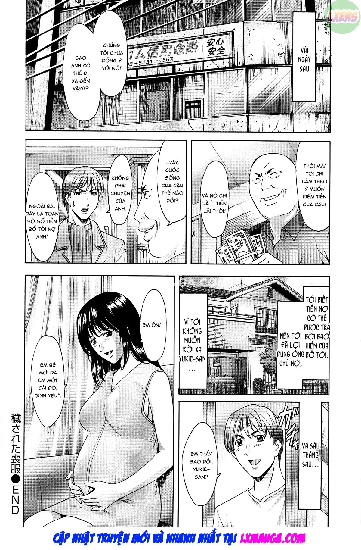 HentaiVN.net - Ảnh 23 - Hitozuma Kaikan Acme Ochi - Chap 9
