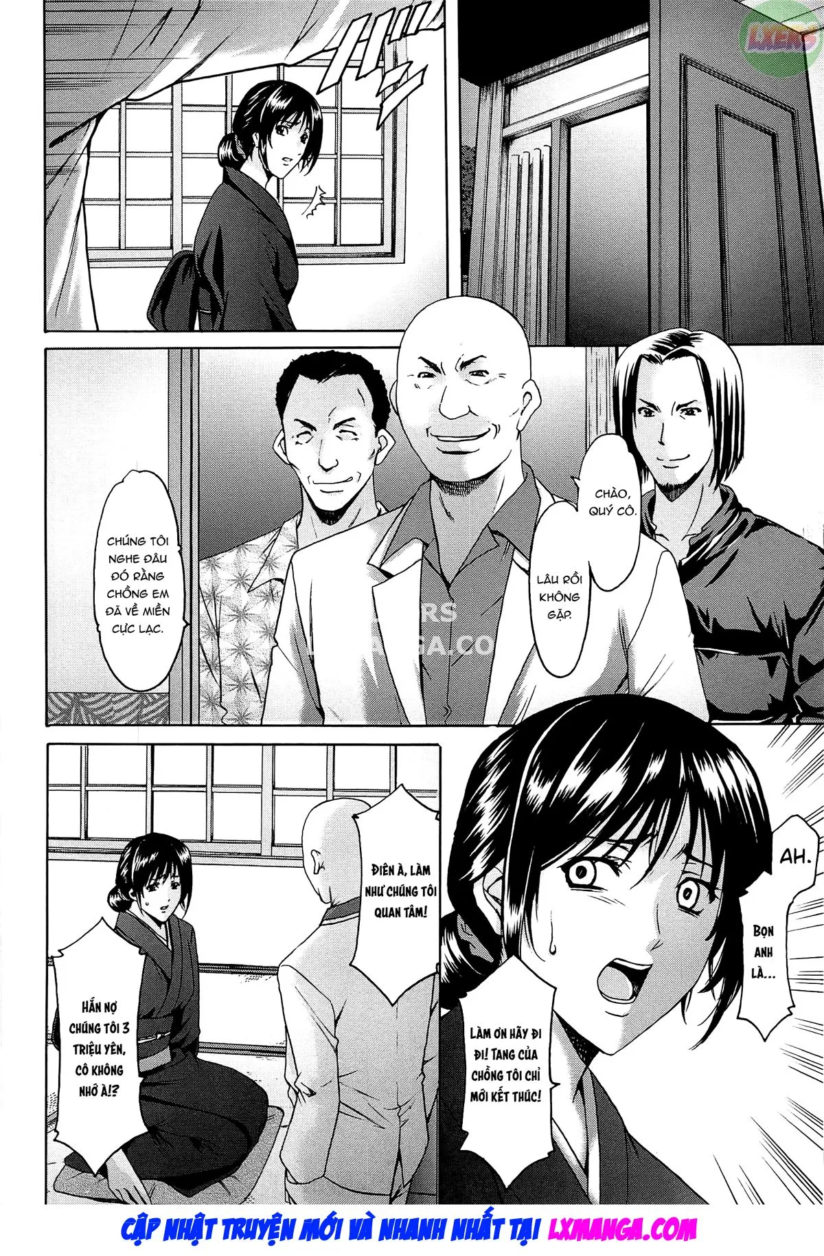 HentaiVN.net - Ảnh 7 - Hitozuma Kaikan Acme Ochi - Chap 9