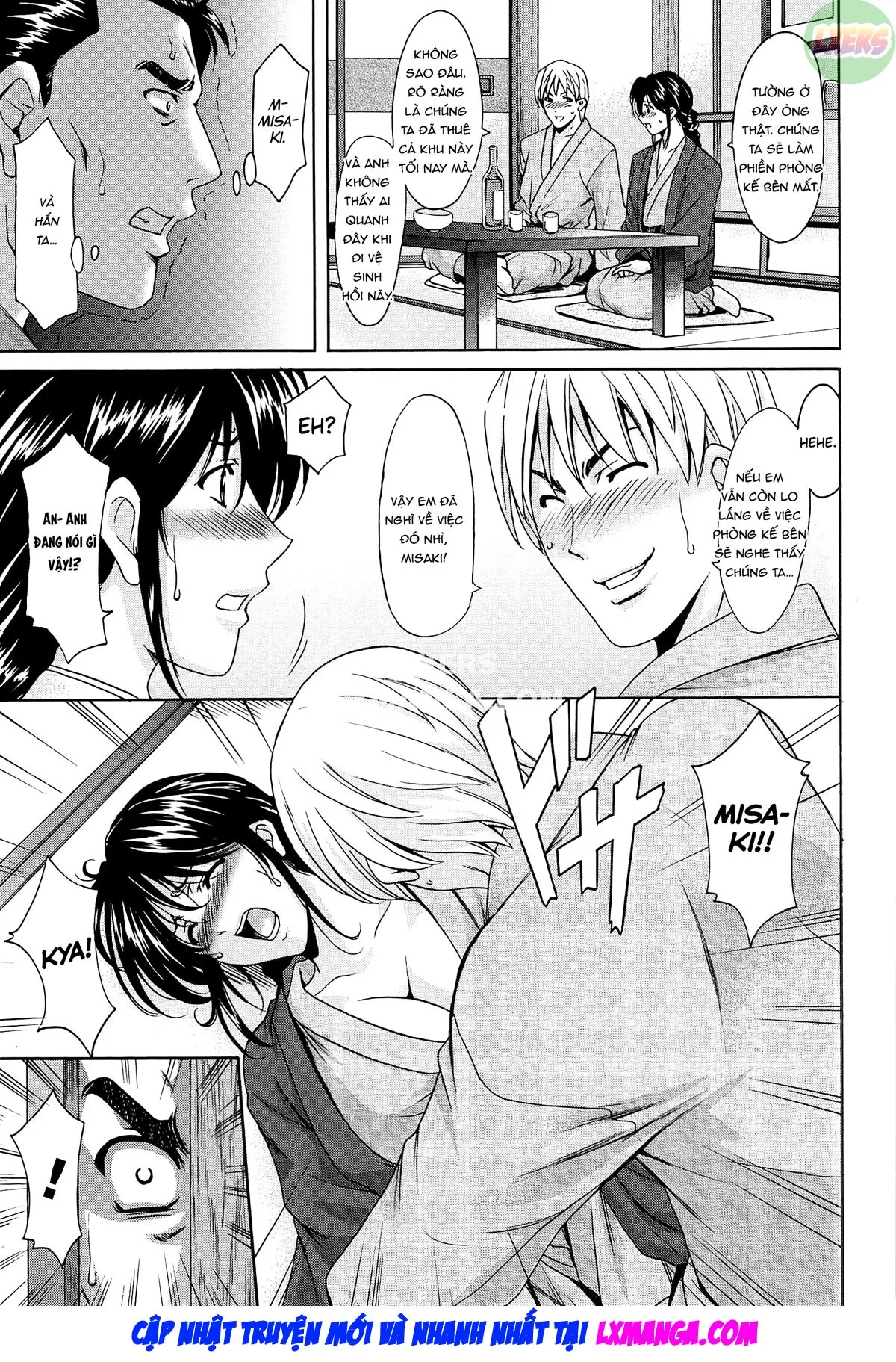 HentaiVN.net - Ảnh 12 - Hitozuma Kaikan Acme Ochi - Chap 10 - END