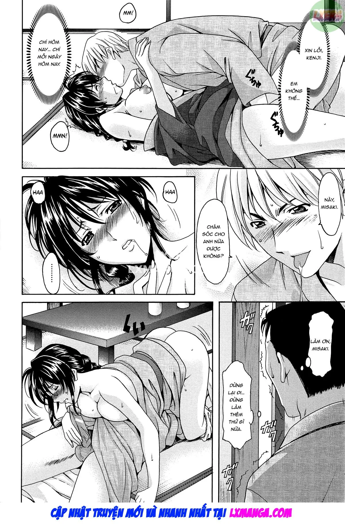 HentaiVN.net - Ảnh 15 - Hitozuma Kaikan Acme Ochi - Chap 10 - END
