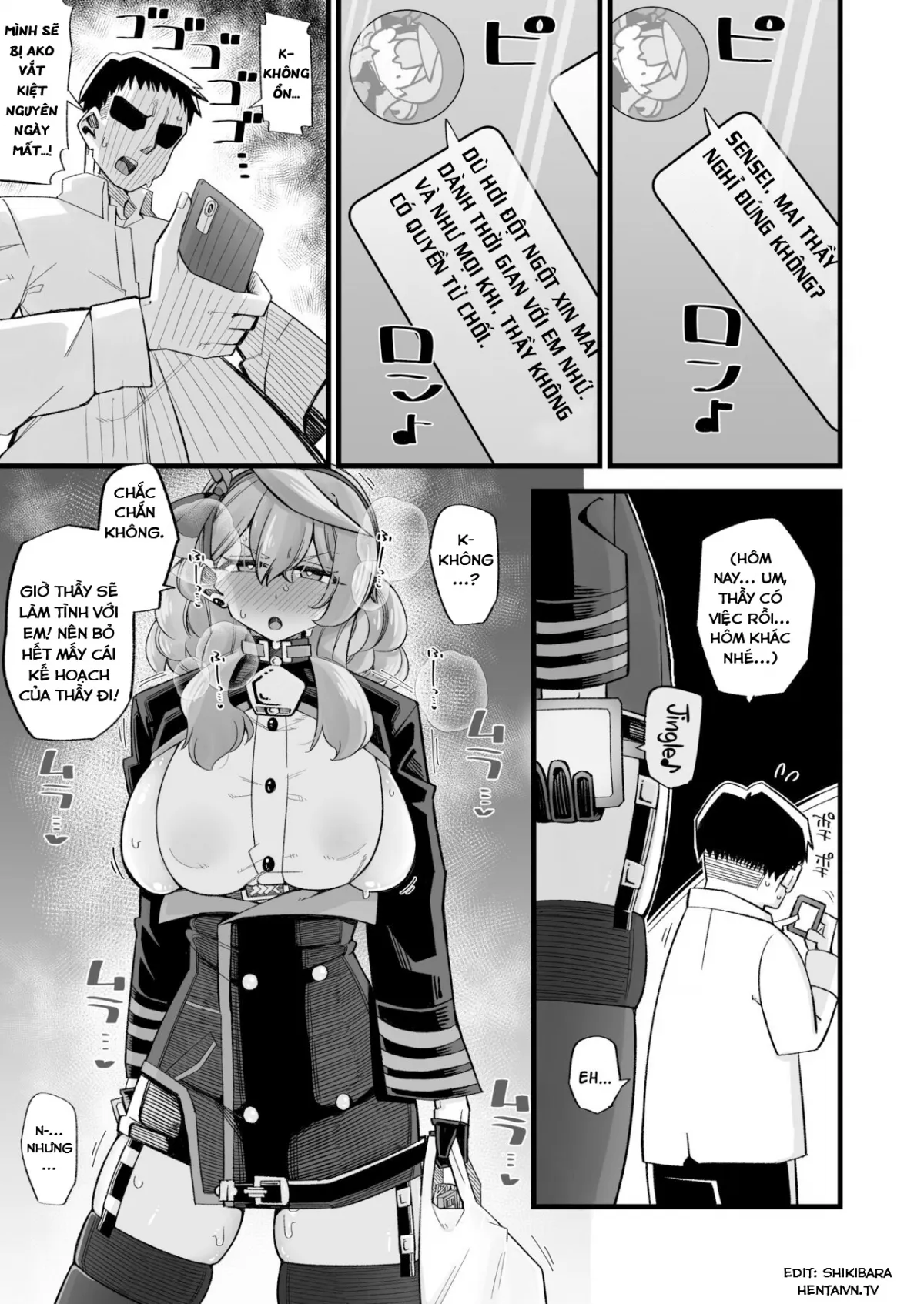HentaiVN.net - Ảnh 15 - Ako giải tỏa căng thẳng. (Blue Archive) [Ako no Stress Hassan Houhou; Ako's Stress Relieving Sex] - Oneshot