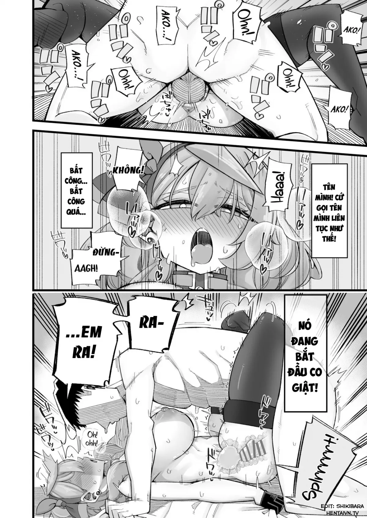 HentaiVN.net - Ảnh 18 - Ako giải tỏa căng thẳng. (Blue Archive) [Ako no Stress Hassan Houhou; Ako's Stress Relieving Sex] - Oneshot