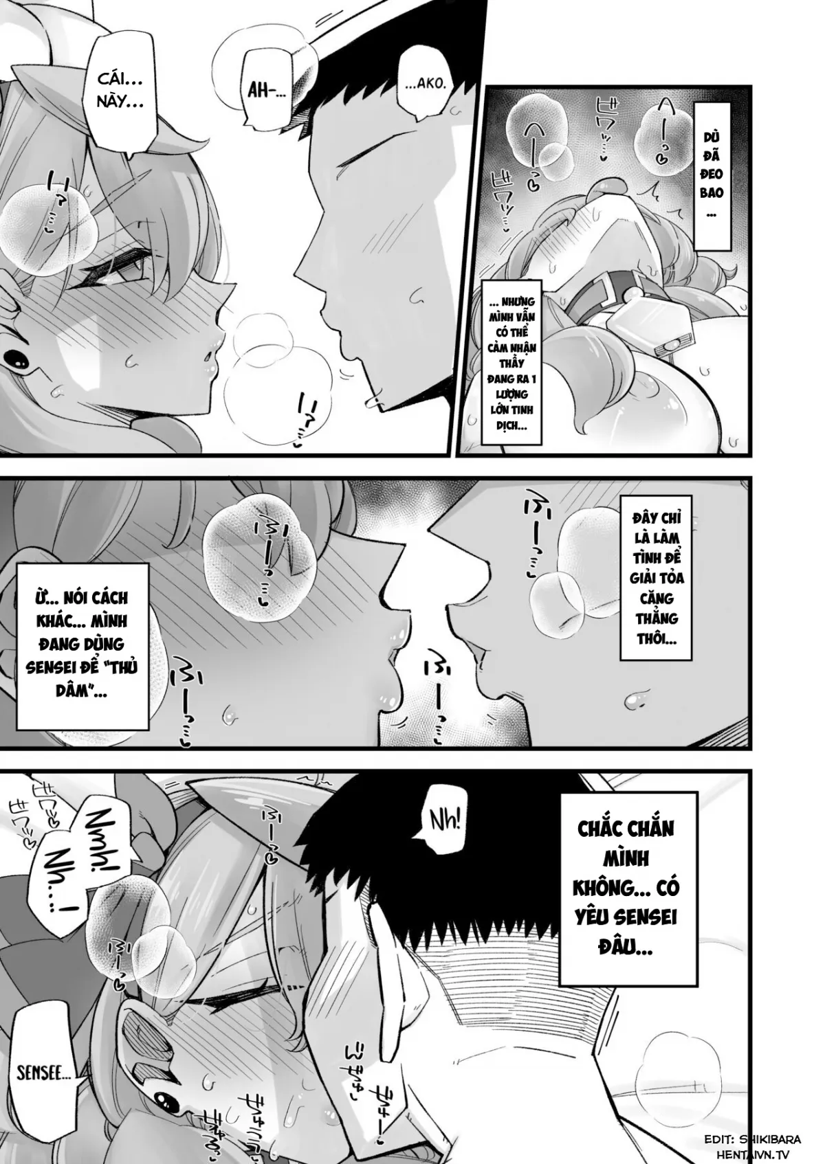HentaiVN.net - Ảnh 19 - Ako giải tỏa căng thẳng. (Blue Archive) [Ako no Stress Hassan Houhou; Ako's Stress Relieving Sex] - Oneshot