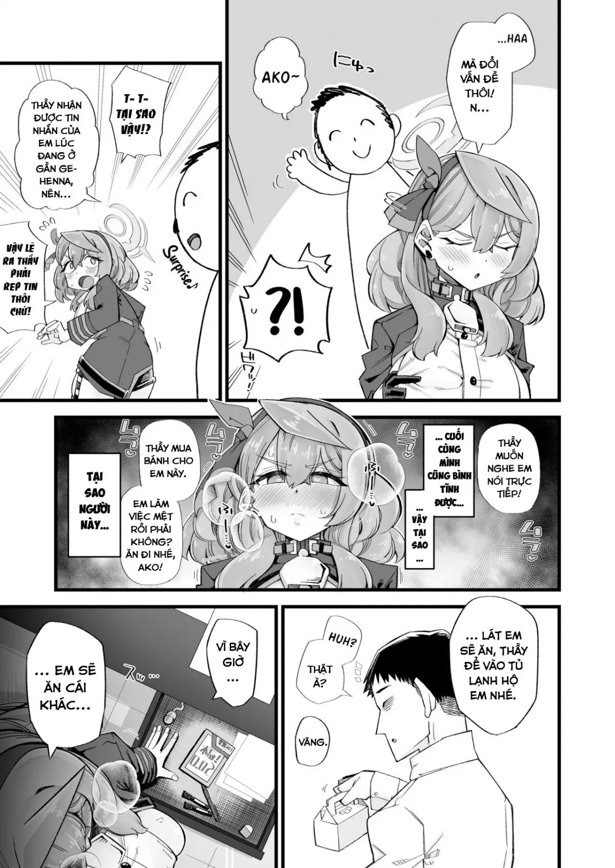 HentaiVN.net - Ảnh 7 - Ako giải tỏa căng thẳng. (Blue Archive) [Ako no Stress Hassan Houhou; Ako's Stress Relieving Sex] - Oneshot