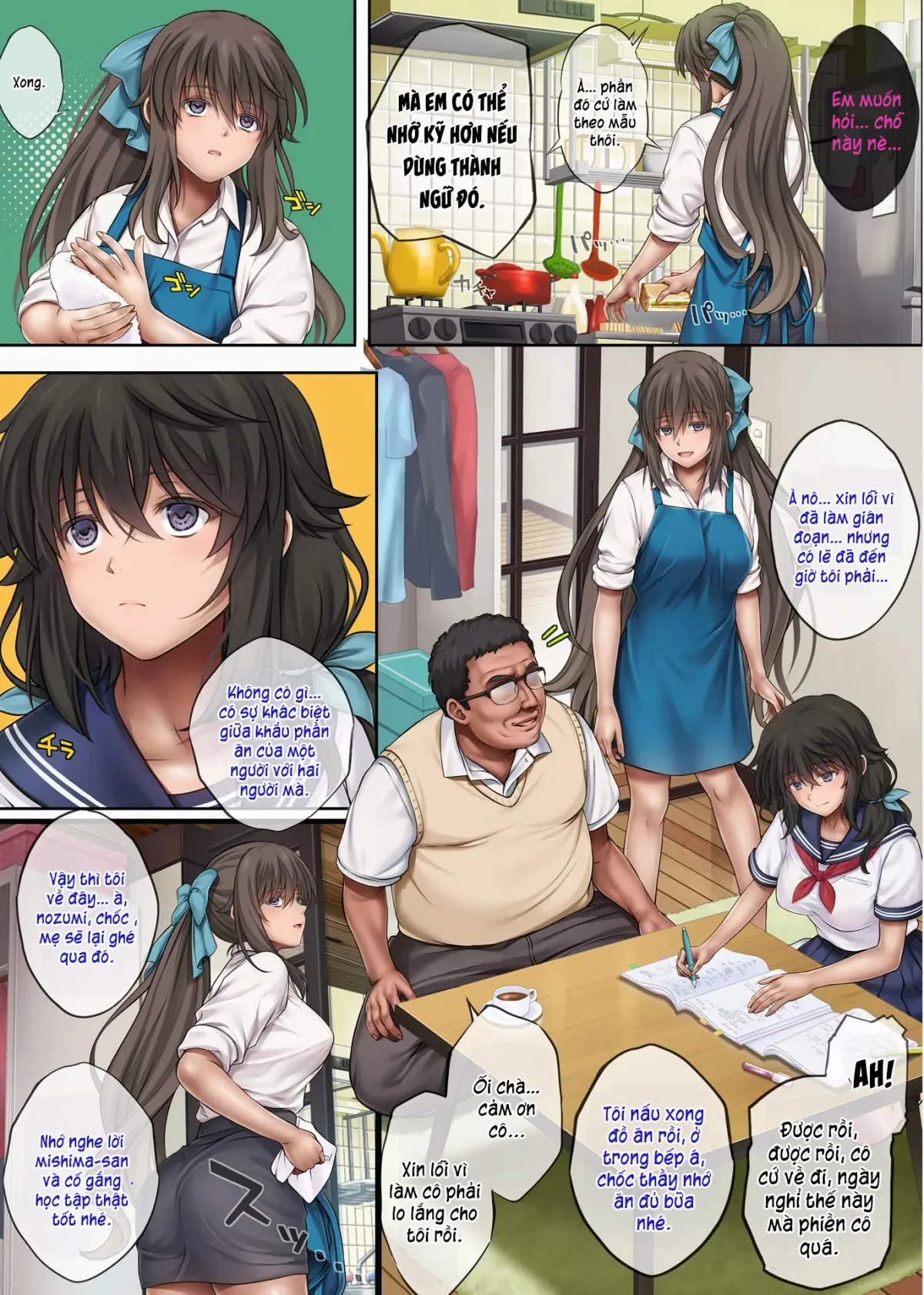 HentaiVN.net - Ảnh 4 - Là mơ hay là thật - Chap 1
