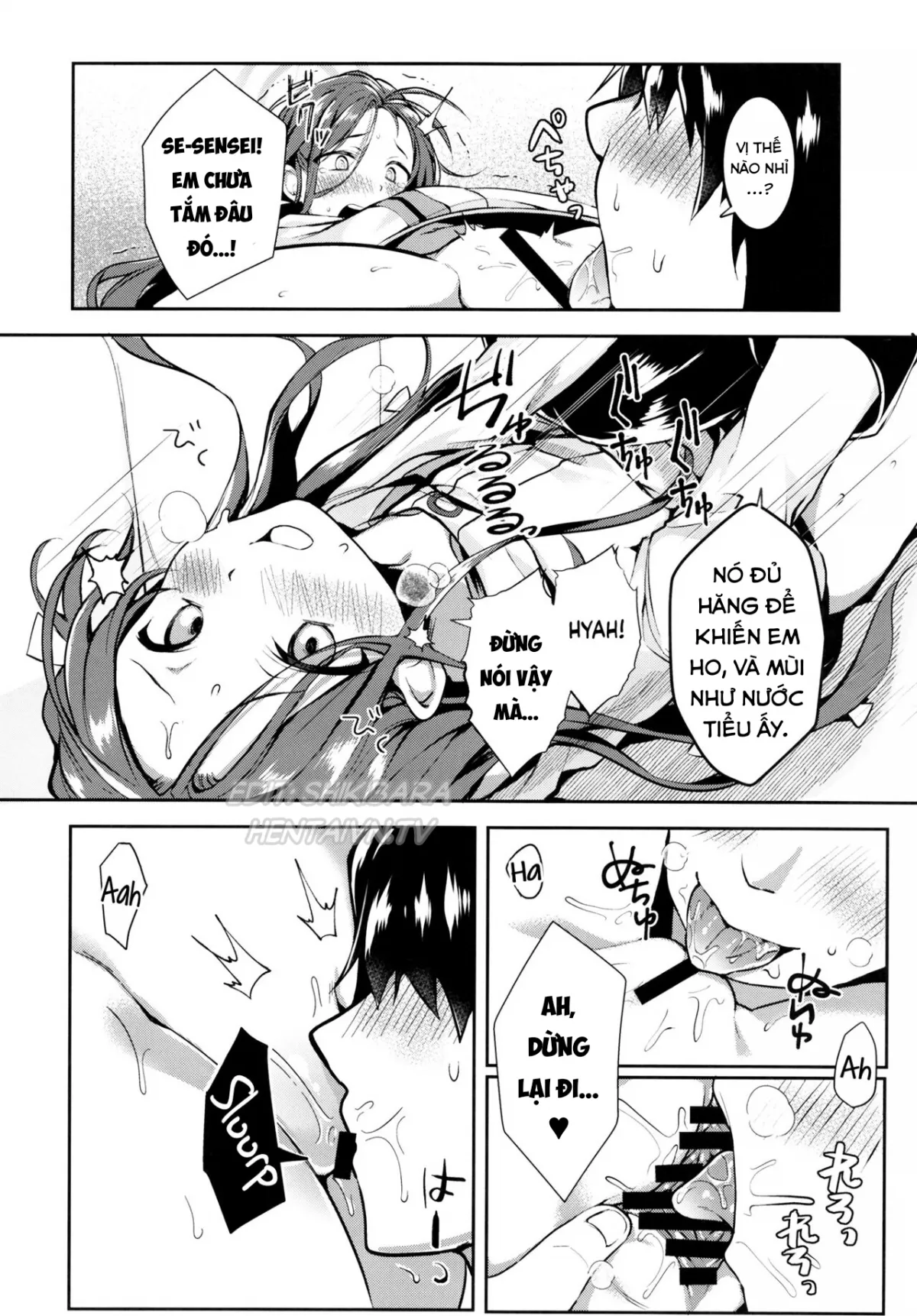 HentaiVN.net - Ảnh 10 - Sau khi chạy deadline. (Blue Archive) [Shimekiri no Ato de; After the deadline] - Oneshot